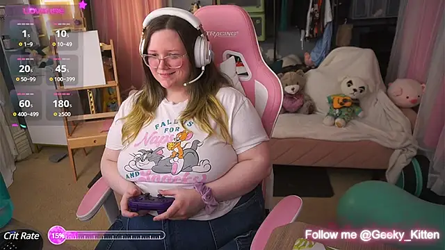 Geeky Kitten online show from 10, 3, 2025