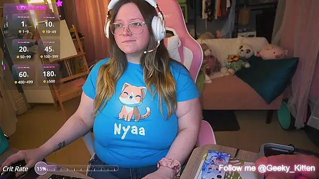 Geeky Kitten online show from 9, 2, 2025
