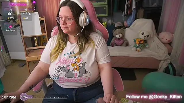 Geeky Kitten online show from 10, 3, 2025