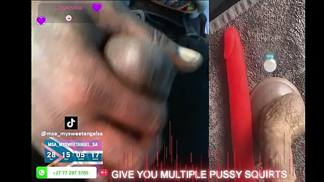 Snapshot of MySweetAngelsSA chatting on 31, 10, 2025 MySweetAngelsSA online show from 31, 10, 2025