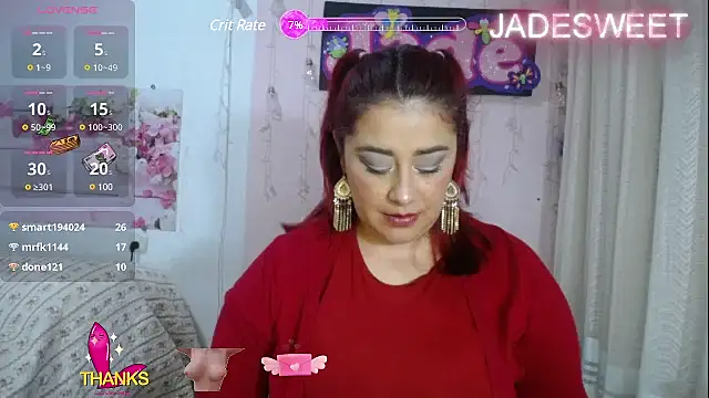 JADE SWEET2 online show from 13, 2, 2025