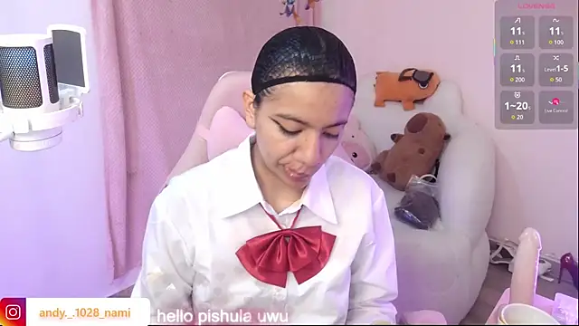 Snapshot of Nami_usagi chatting on 12, 10, 2025 Nami usagi online show from 12, 10, 2025