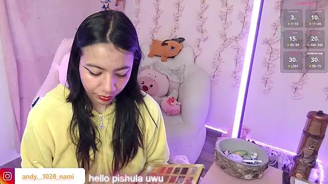 Snapshot of Nami_usagi chatting on 1, 12, 2025 Nami usagi online show from 1, 12, 2025