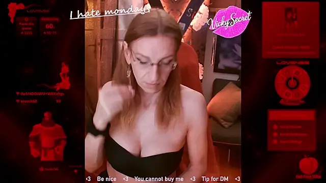 VickySecret de online show from 24, 11, 2025