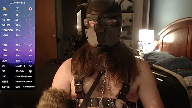 kinkywolf429 online show from 9, 3, 2025