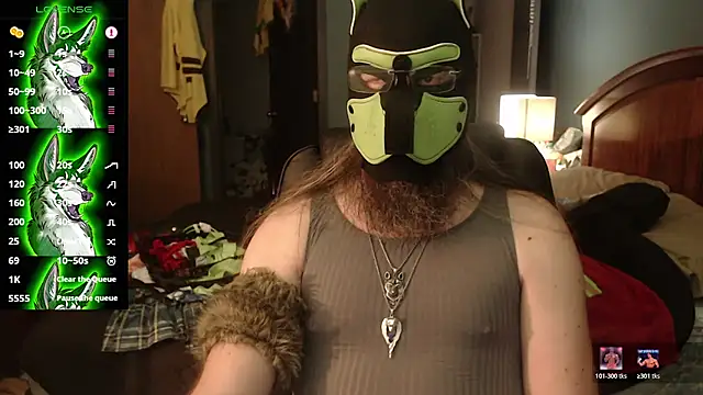 kinkywolf429 online show from 13, 7, 2026