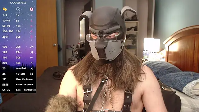 kinkywolf429 online show from 23, 2, 2025