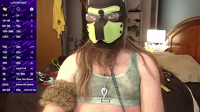 kinkywolf429 online show from 21, 12, 2025