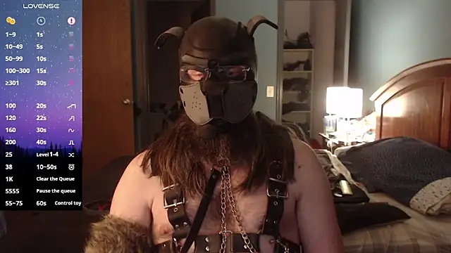 kinkywolf429 online show from 27, 2, 2025