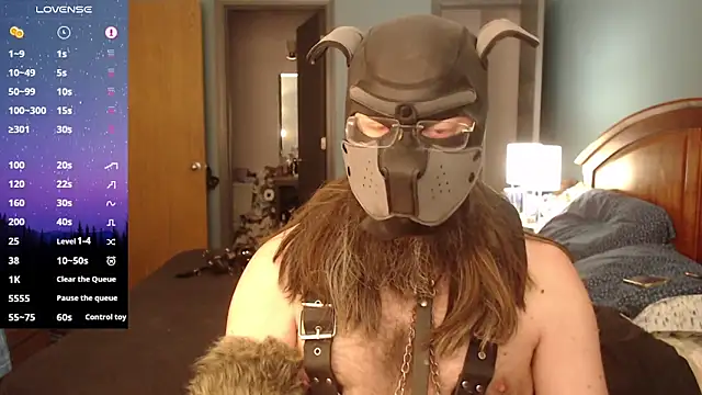 kinkywolf429 online show from 2, 3, 2025
