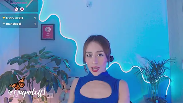 Snapshot of LauPolett chatting on 1, 2, 2025 LauPolett online show from 1, 2, 2025