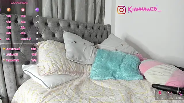 Snapshot of Kianna__ chatting on 2, 3, 2025 Kianna online show from 2, 3, 2025