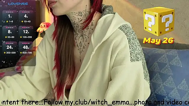 Witch Emma online show from 26, 5, 2026