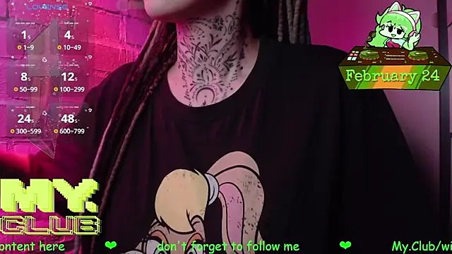 Witch Emma online show from 24, 2, 2026