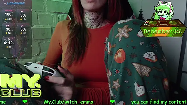 Witch Emma online show from 22, 12, 2025