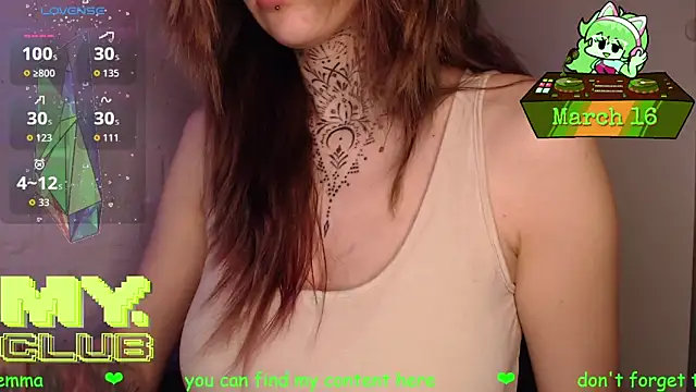 Witch Emma online show from 16, 3, 2026