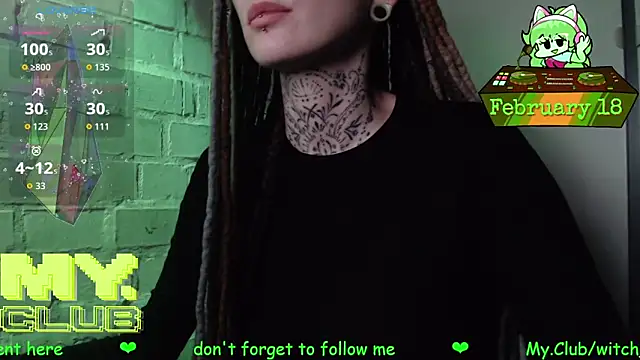 Witch Emma online show from 18, 2, 2026