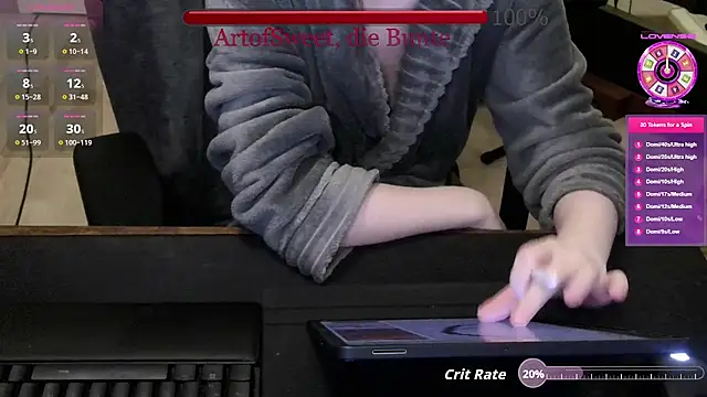 ArtofSweet online show from 20, 7, 2026