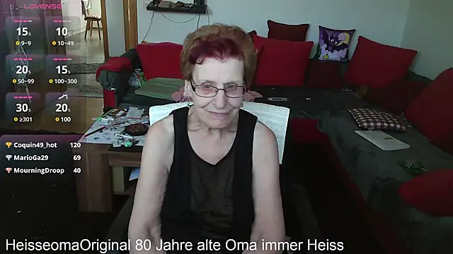 HeisseomaOriginal online show from 16, 3, 2025