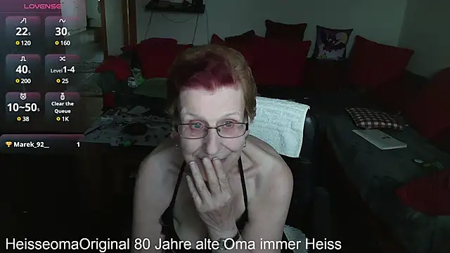 HeisseomaOriginal online show from 14, 3, 2025
