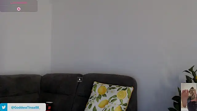 Goddess Tina online show from 17, 4, 2026