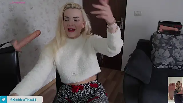 Goddess Tina online show from 10, 11, 2025