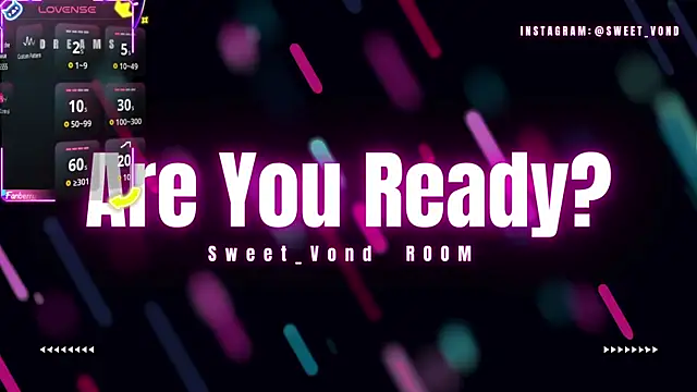 sweetvond  online show from 4, 11, 2025