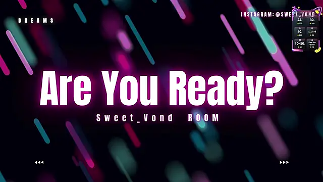 sweetvond  online show from 21, 9, 2025