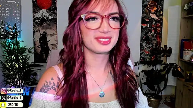 Snapshot of Redlu_1 chatting on 15, 1, 2025 Redlu 1 online show from 15, 1, 2025