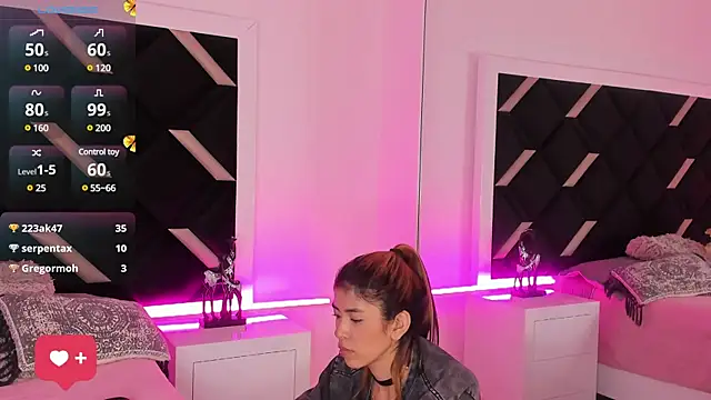 Girl Cherry online show from 15, 3, 2025
