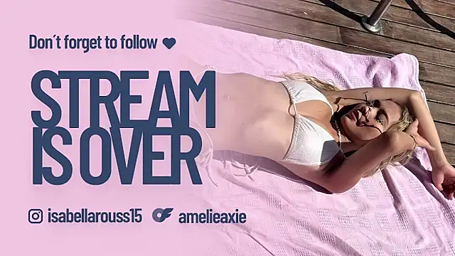 Snapshot of AmelieAxie chatting on 30, 1, 2025 AmelieAxie online show from 30, 1, 2025