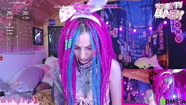 Snapshot of NekoCyber chatting on 2, 10, 2025 NekoCyber online show from 2, 10, 2025