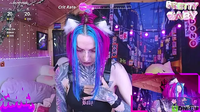 Snapshot of NekoCyber chatting on 23, 11, 2025 NekoCyber online show from 23, 11, 2025