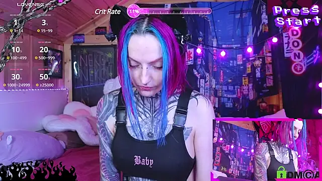 Snapshot of NekoCyber chatting on 10, 3, 2025 NekoCyber online show from 10, 3, 2025