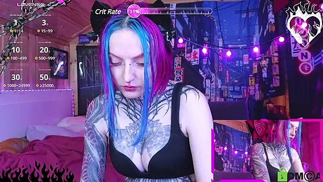 Snapshot of NekoCyber chatting on 24, 2, 2025 NekoCyber online show from 24, 2, 2025
