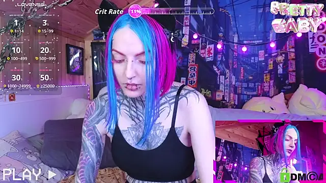 Snapshot of NekoCyber chatting on 22, 10, 2025 NekoCyber online show from 22, 10, 2025