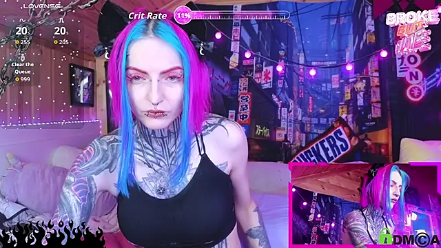 Snapshot of NekoCyber chatting on 3, 12, 2025 NekoCyber online show from 3, 12, 2025