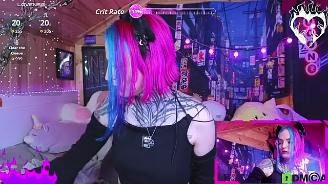 Snapshot of NekoCyber chatting on 9, 11, 2025 NekoCyber online show from 9, 11, 2025