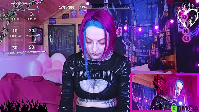 Snapshot of NekoCyber chatting on 9, 1, 2025 NekoCyber online show from 9, 1, 2025