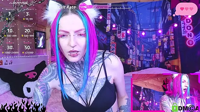 Snapshot of NekoCyber chatting on 22, 2, 2026 NekoCyber online show from 22, 2, 2026