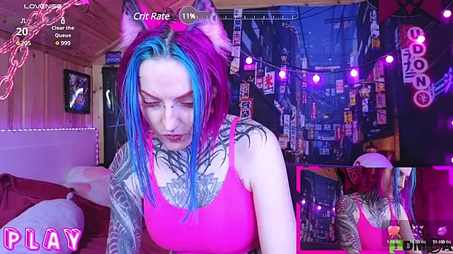 Snapshot of NekoCyber chatting on 16, 2, 2025 NekoCyber online show from 16, 2, 2025