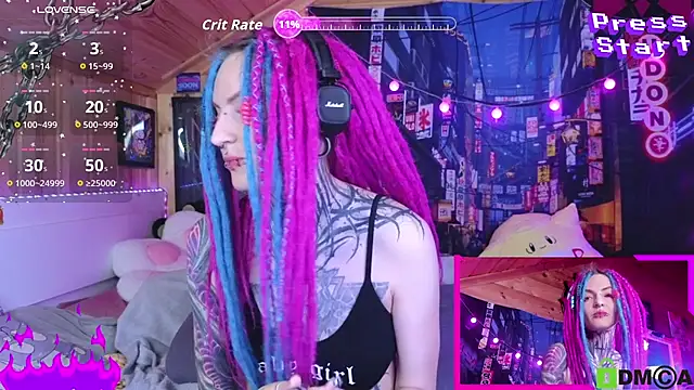 Snapshot of NekoCyber chatting on 5, 10, 2025 NekoCyber online show from 5, 10, 2025