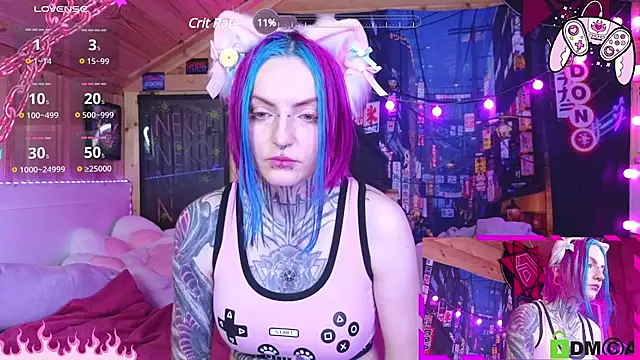 Snapshot of NekoCyber chatting on 30, 1, 2025 NekoCyber online show from 30, 1, 2025