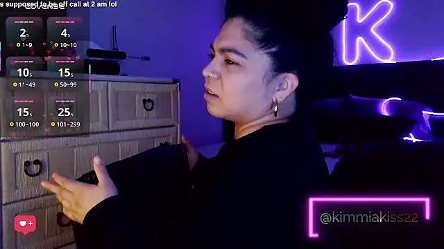 kimmiakiss22 online show from 8, 2, 2026