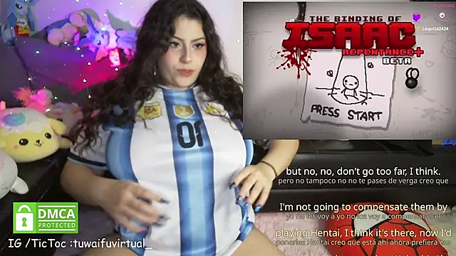TuWaifuVirtual1 online show from 12, 7, 2026