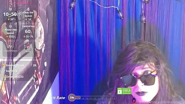 Snapshot of CrossyAayesha chatting on 9, 9, 2025 CrossyAayesha online show from 9, 9, 2025