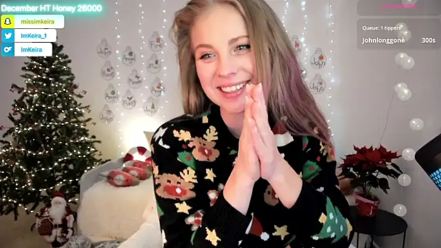 ImKeira online show from 14, 12, 2025