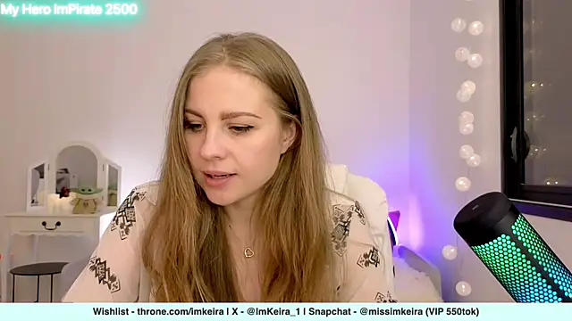 ImKeira online show from 15, 1, 2025