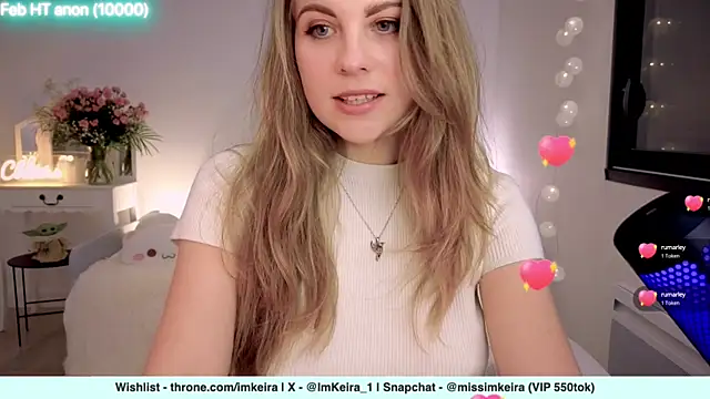 ImKeira online show from 18, 2, 2025
