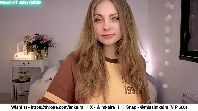 ImKeira online show from 3, 3, 2025